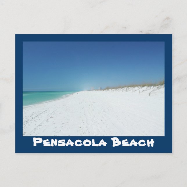 Pensacola Beach Florida Postkarte (Vorderseite)