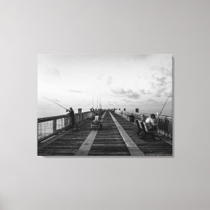Pensacola Beach Pier – Originalfotografie  Leinwanddruck