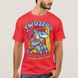Pensacola Beach Retro Surf Shop T-Shirt