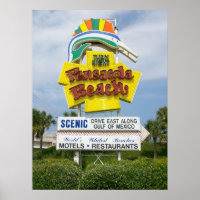 Pensacola Beach-Zeichen