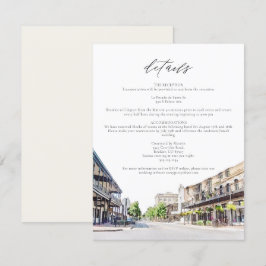 PENSACOLA Downtown Florida Details Karte