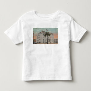 Pensacola, Florida - Außenansicht des Postens Kleinkind T-shirt
