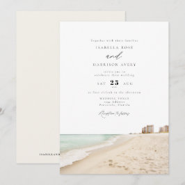 PENSACOLA FLORIDA Beach Hochzeit in Urlaubsort Einladung