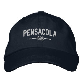 Pensacola Florida bestickt Baseballhutt Bestickte Baseballkappe
