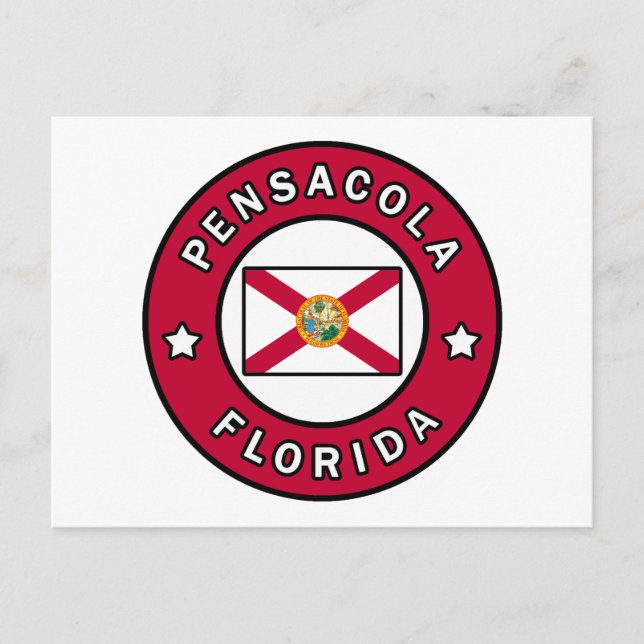 Pensacola Florida Postkarte (Vorderseite)