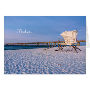 Pensacola Morning Lifeguard Stand & Pier Vielen Da