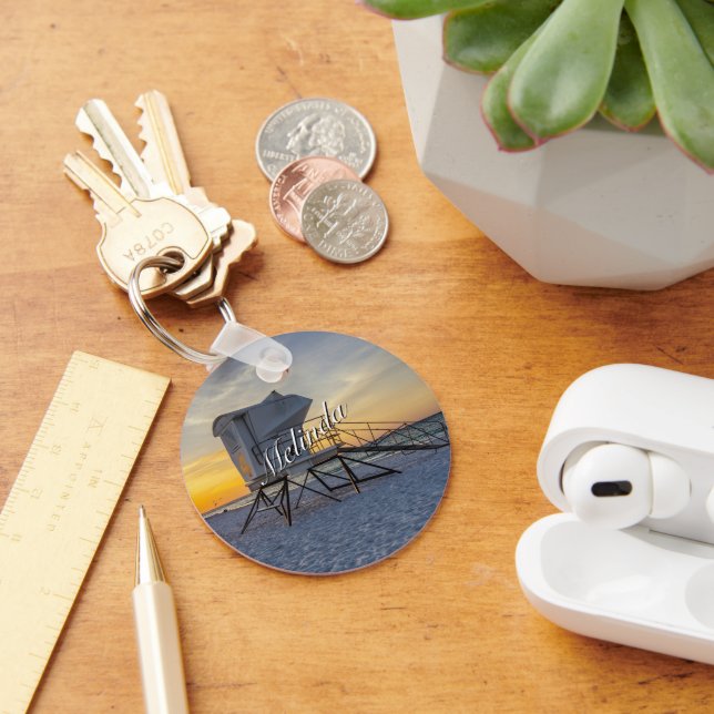 Pensacola Rettungsstation Sunrise Key Chain Schlüsselanhänger (Schreibtisch)