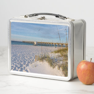 Pensacola Sand Dunes Pier Morning Lunchbox