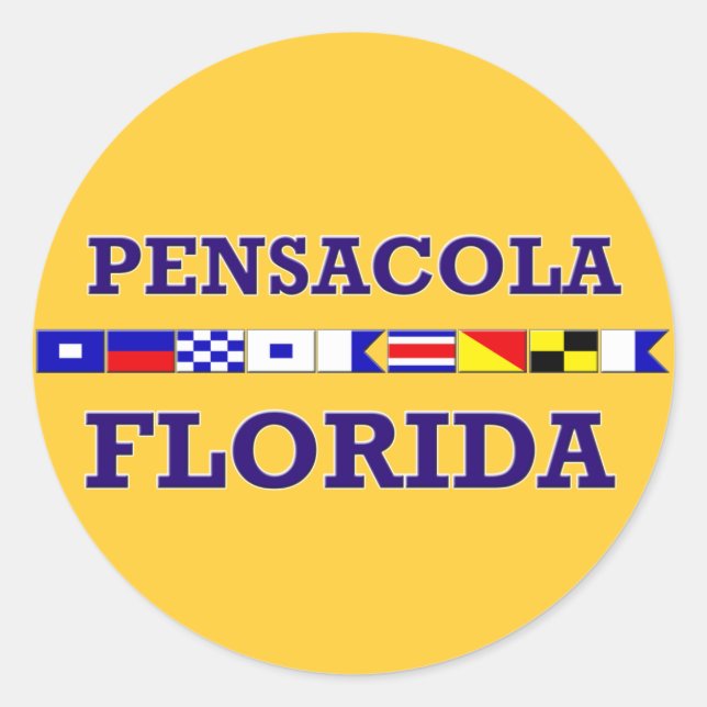 Pensacola Sticker (Vorderseite)