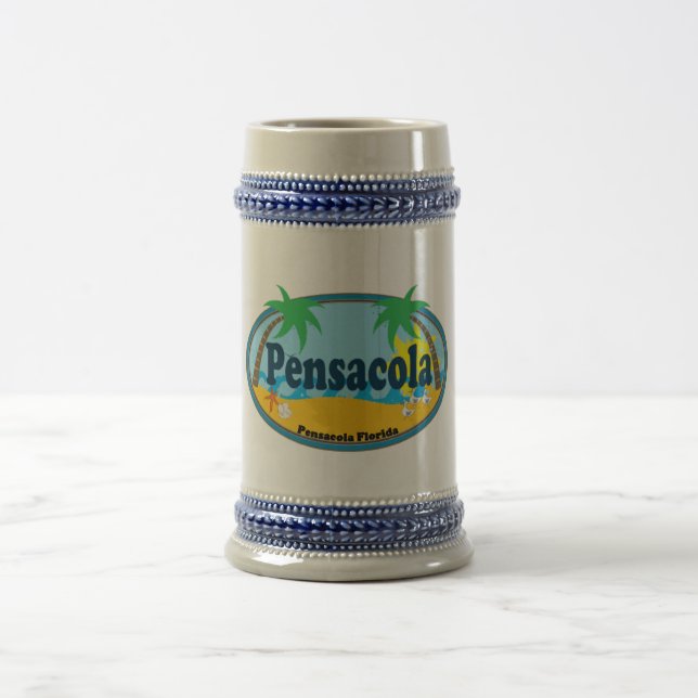 Pensacola-Strand Bierglas (Mittel)