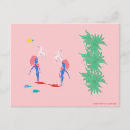 Pensamientos Numericos Postkarte