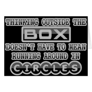 Pensée en dehors de la boîte