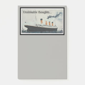 Pensées insubmersibles de post-it TITANIQUE…