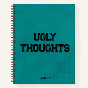Pensées moches Grunge Self-Care Journal