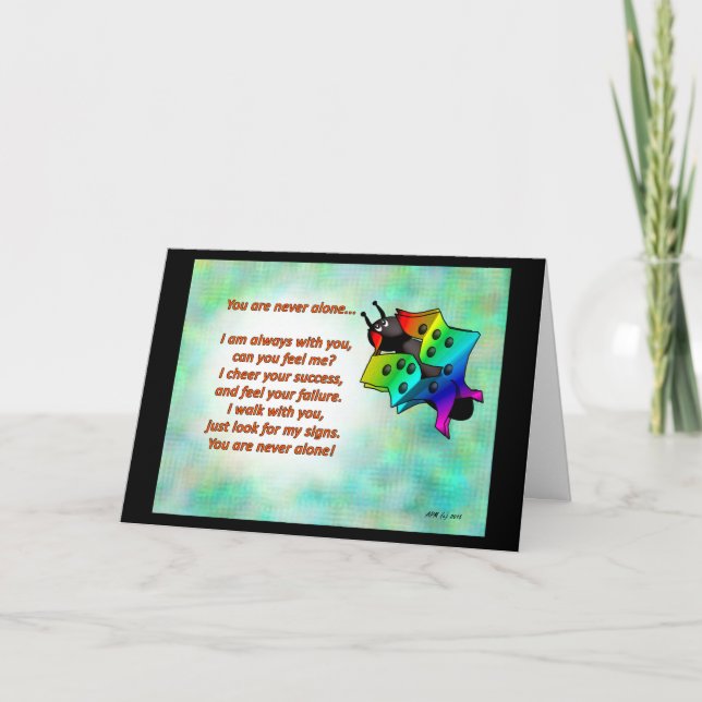 Penser à votre carte de voeux (Devant)