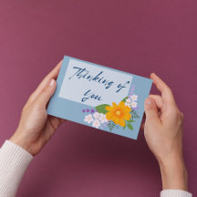 Penser à votre carte de voeux avec Bouquet de sout