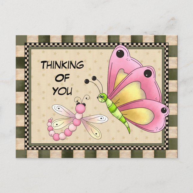 Penser à votre carte postale (Devant)