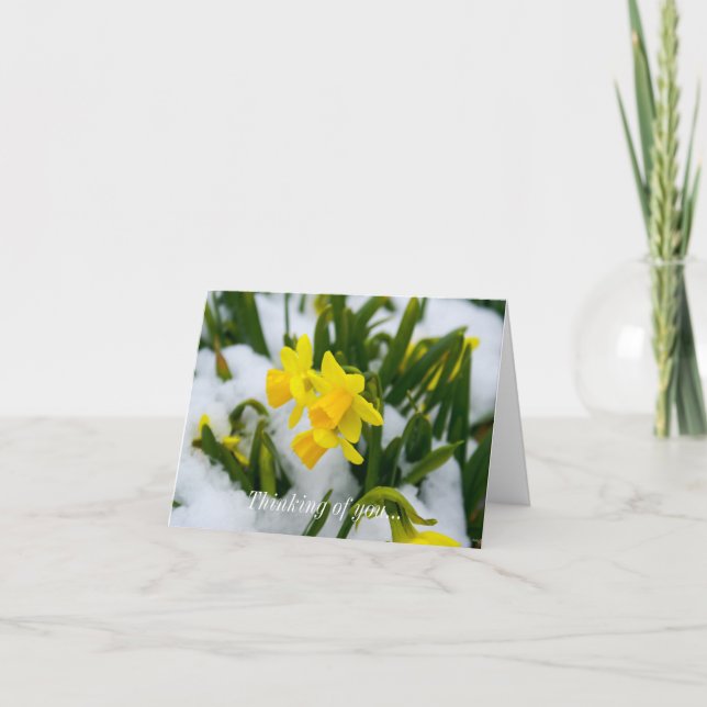 Penser À Votre Carte - Venez Au Printemps (Devant)