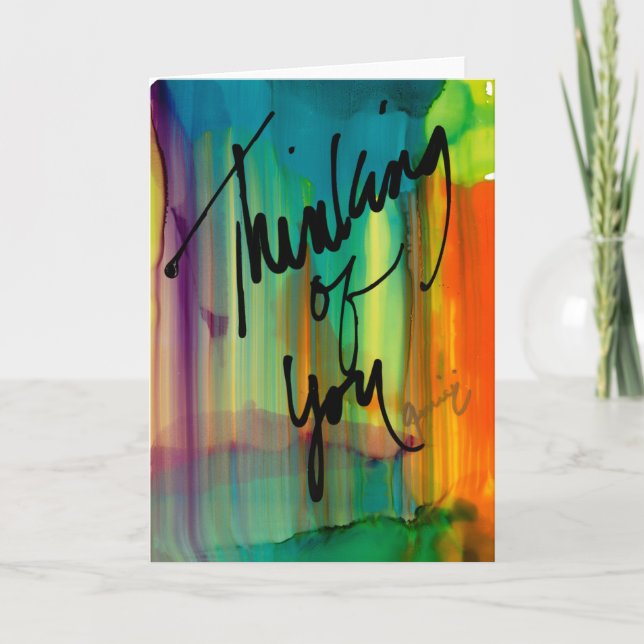 Penser à votre Lovitude Carte de note blanche (Devant)