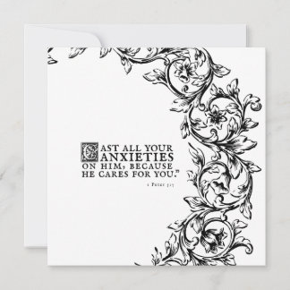 Penser à vous Carte de voeux Inspirationnelle