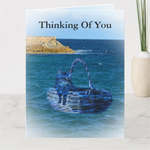 Penser À Vous Cat Sea Adventure Bg Carte De Voeux