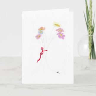 Penser à vous - Envoyer une carte de bouquet