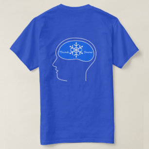 pensez à la neige ! T-shirts