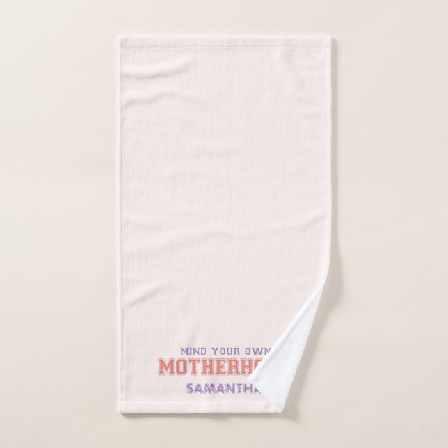 Pensez À Votre Propre Maternité (Serviette à main)