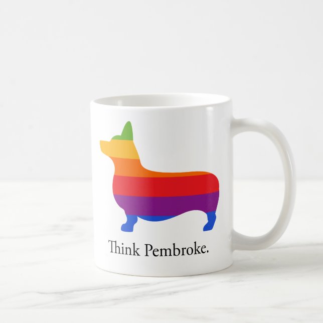 Pensez la tasse de Pembroke (Droite)