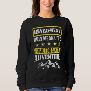 Pension Adventure Mountain Traveller Camper Wander Sweatshirt