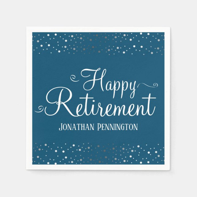 Pension Confetti Napkins Serviette (Vorderseite)