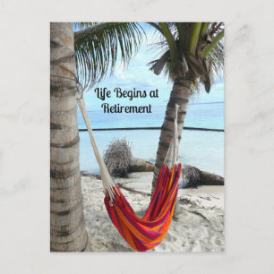 Pension: Hammock am Strand Postkarte
