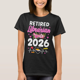 Pensionierte Bibliothekarin voraussichtlich 2026 S T-Shirt