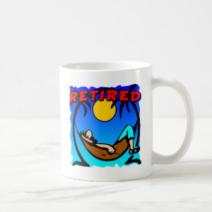 Pensionierte Hängematte Kaffeetasse