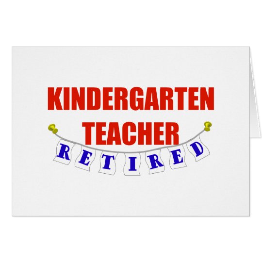 PENSIONIERTE KINDERGÄRTNERIN KARTE