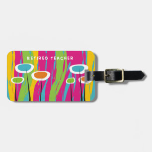 Pensionierte Lehrer-Anerkennungs-Geschenke Gepäckanhänger