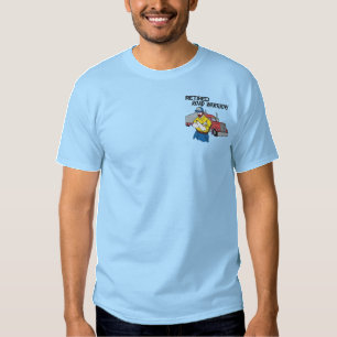 Pensionierte LKW-Fahrer stickten Shirt