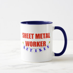 PENSIONIERTER BLECHSCHLOSSER TASSE