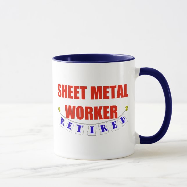 PENSIONIERTER BLECHSCHLOSSER TASSE (Rechts)