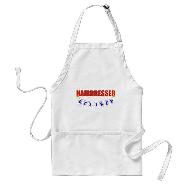 PENSIONIERTER FRISEUR SCHÜRZE (Vorne)