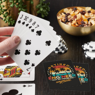 Pensionierter Ingenieur Nicht Mehr Mein Problem Spielkarten