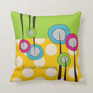 Pensionierter Sekretär Pillow Whimsical Flowers Kissen