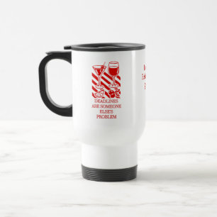 Pensioniertes Büroleiter-Mug – Lustiges Renten-Ges Reisebecher