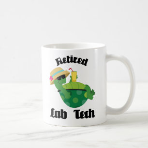Pensioniertes Labradortech-Geschenk Kaffeetasse