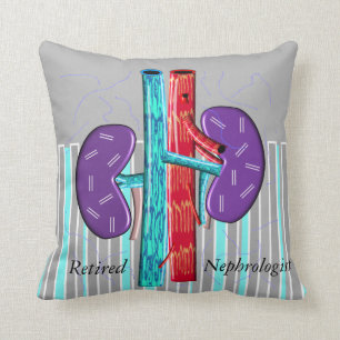 Pensioniertes Nephrologe-Nickerchen-Kissen Kissen