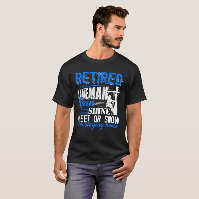 Pensioniertes Störungssucher-Shirt T-Shirt (Vorne ganz)
