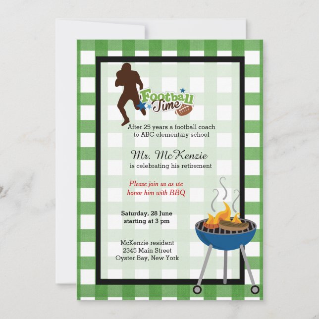 Pensionskutsche Einladung (Vorderseite)