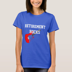 Pensionssteine mit Gitarre T-Shirt