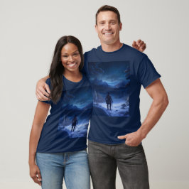 Pensiver Ritter des Winterwunderlandes T-Shirt