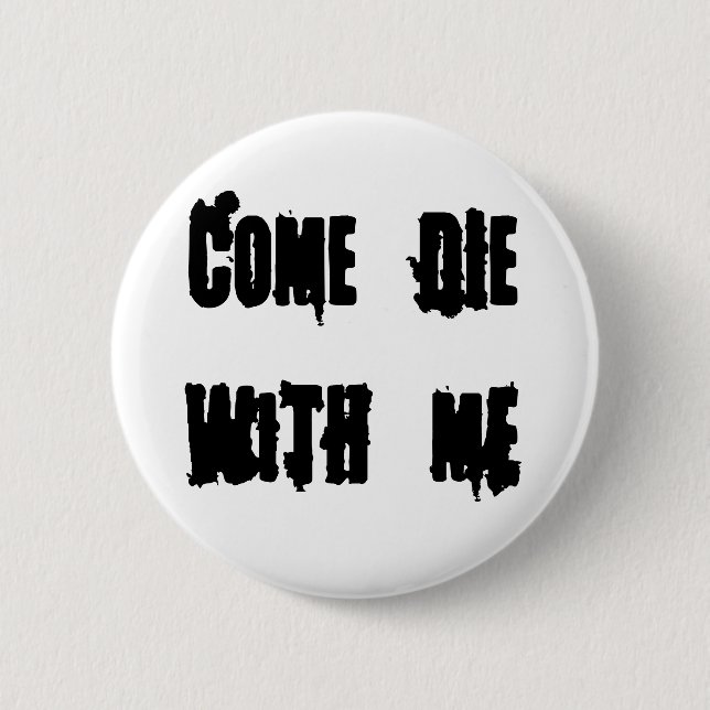 Penstained Knopf Button (Vorderseite)